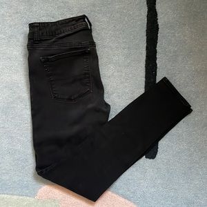 American Eagle Hi-Rise Skinny Jeggings in black